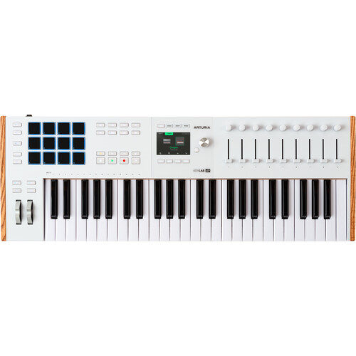 Arturia KeyLab 49 mk3 49-key Keyboard Controller - White Arturia KeyLab 49 mk3 Professional MIDI Controller and Software (White) - Image 1