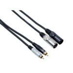 Bespeco EAY2X2R150 – 2RCA-M to 2XLR-M 1.5m