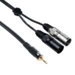 Bespeco – EAYMS2MX300 – 3.5mm-M to 2XLR-M 3m
