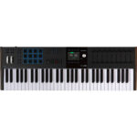 Arturia KeyLab 61 mk3 Professional MIDI Controller and Software (Black)