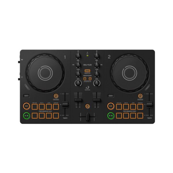 AlphaTheta DDJ-FLX2 Compact 2-channel DJ controller