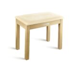Donner - EC6749 Piano Bench Stool  With Music Storage - Beige Color - Image 2