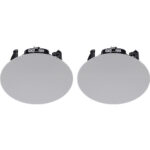 Electro-Voice EVID-C4.2LP-G2 4" Low-Profile Ceiling Speaker (Pair, White)