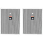JBL Control 25AV-WH 5.25" 2-Way 200W Shielded Indoor/Outdoor Loudspeaker (Pair, White)
