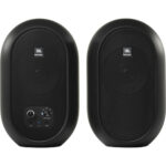 JBL 1 Series 104-BT Compact Powered Desktop Reference Monitors with Bluetooth (Black Matte) - Image 2