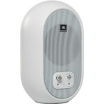 JBL 1 Series 104-BT Compact Powered Desktop Reference Monitors with Bluetooth (White Matte) - Image 6