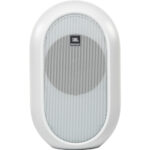 JBL 1 Series 104-BT Compact Powered Desktop Reference Monitors with Bluetooth (White Matte) - Image 3