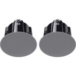Electro-Voice EVID-C8.1S-G2 Passive 8" 720W Ceiling Subwoofer (White, Pair)