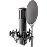 sE Electronics sE2200 Large-Diaphragm Cardioid Condenser Microphone with Isolation Pack (Black) - Image 2