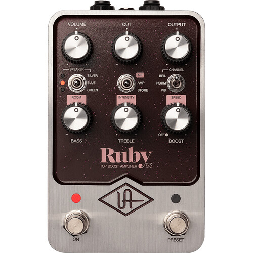 GPM-RUBY Universal Audio Ruby '63 Top Boost Amplifier Pedal - Image 1