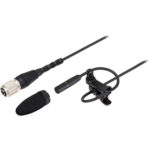 Audio-Technica BP898 Subminiature Cardioid Lavalier Microphone with Hirose cH-Style Connector & XLR/Power Module (Black) - Image 2