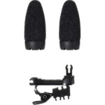 Audio-Technica BP898 Subminiature Cardioid Lavalier Microphone with Hirose cH-Style Connector & XLR/Power Module (Black) - Image 5