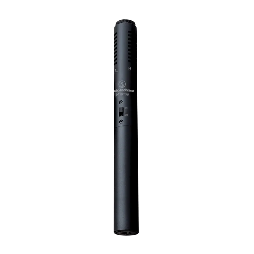 Audio-Technica ATR6250CHD Audio-Technica ATR6250CHD Stereo Condenser Video Microphone for Camera & Smartphone - Image 1