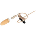 Audio-Technica BP899c-TH Subminiature Omnidirectional Lavalier Microphone – Theater Beige